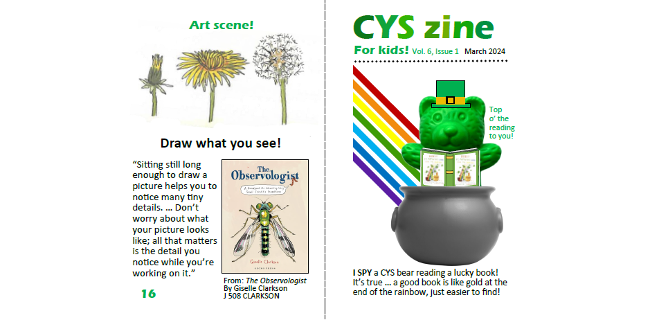 Monthly CYS Zine Cover