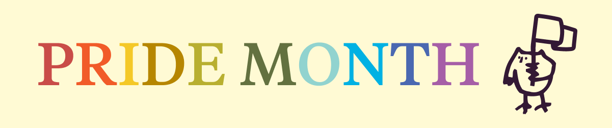 illustration of owl with flag