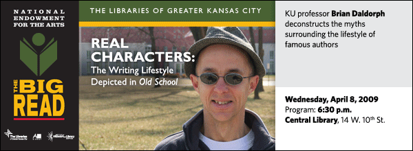 Tobias Wolff smiles in park