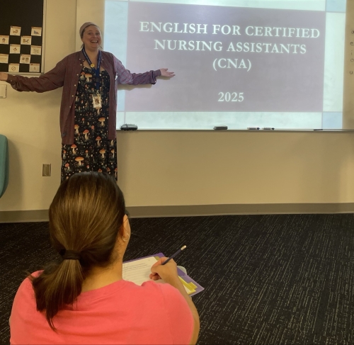 RISE class at the Library, June 2025.