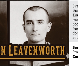 man getting mugshots