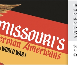 German flag with eagle and American flag