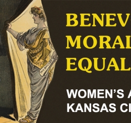 woman walks through wall to greedy man