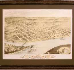 A Bird's Eye View of Wyandotte, small