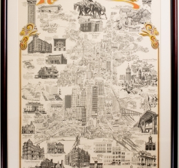 Architectural Icons of Kansas City (Orange)