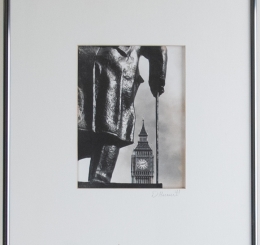 Churchill Statue Overlooking Big Ben