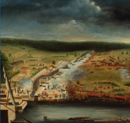 painting of Battle of New Orleans