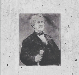 black and white photo of man