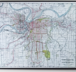 Map of Greater Kansas City and Suburbs