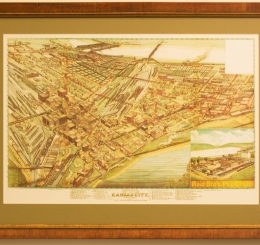 Panoramic View of the West Bottoms, Small