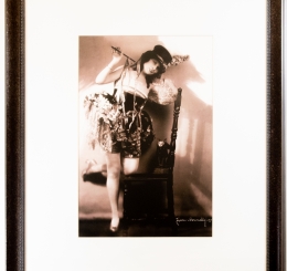 Portrait of M'lle. Rhea