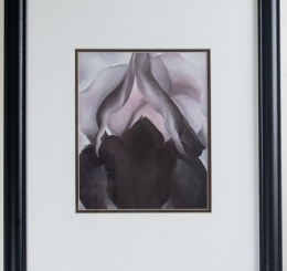 Reproduction of O'Keefe's Black Iris III