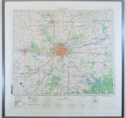 Russian Map of Kansas City