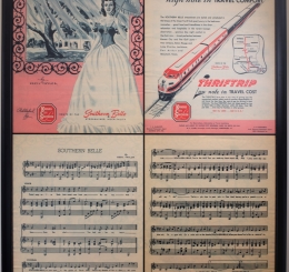 Southern Belle Train Advertising