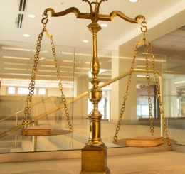 Scales of Justice front