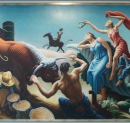 Thonas Hart Benton Mural