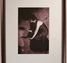 Portrait of Beth Beri with Smokey Vase