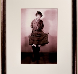 Portrait of Chic Sale in a Woman's Dress