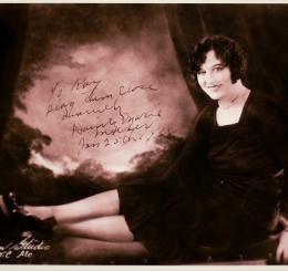 Portrait of Dainty Marie Meeker