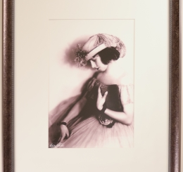 Portrait of Emma Haig Gazing Downward