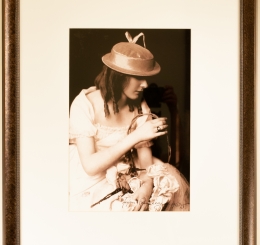 Portrait of Marilyn Miller in White