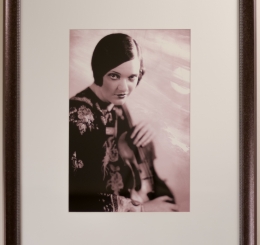 Portrait of Miss Egan Dressed in Black