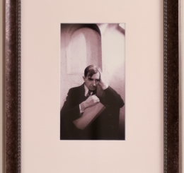 Portrait of Orval Hixon with Arched Niche