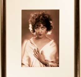 Portrait of an Unknown Vaudevillian Actress