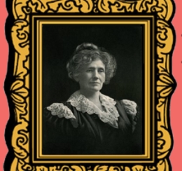 Black and white photo of Carrie Westlake Whitney.