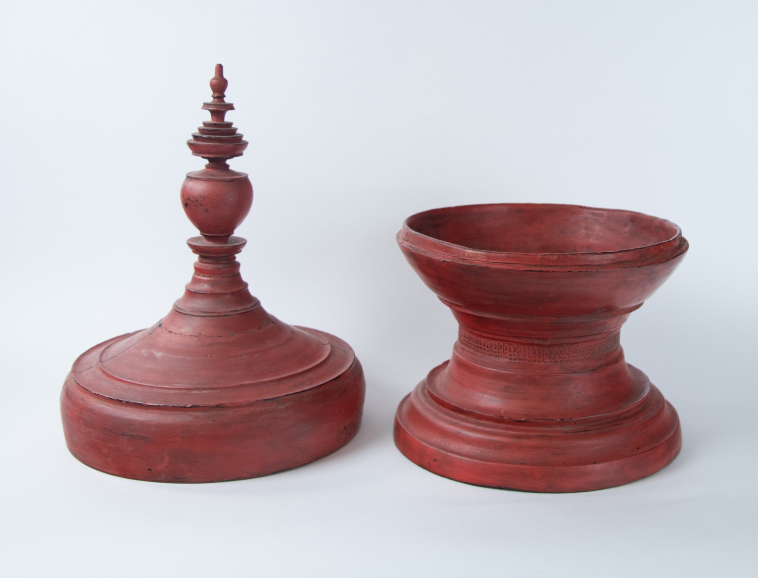 Burmese Ceremonial Vase Alternate View