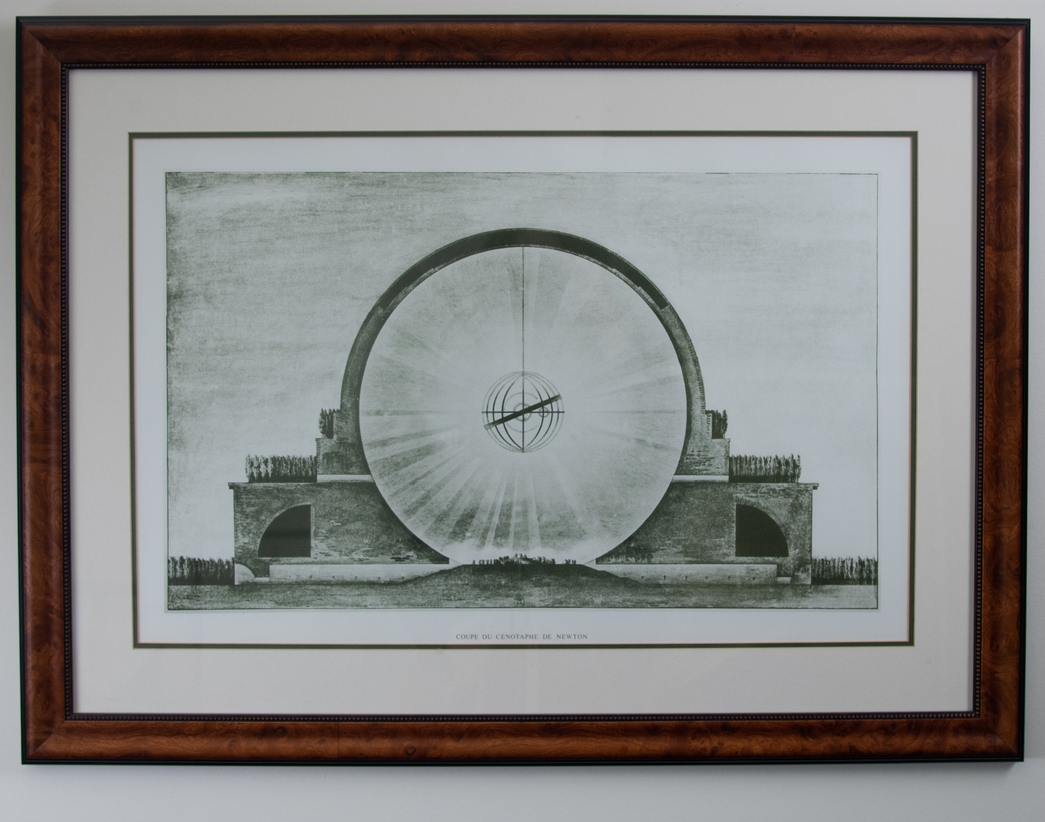 Coupe de Cenotaphe de Newton