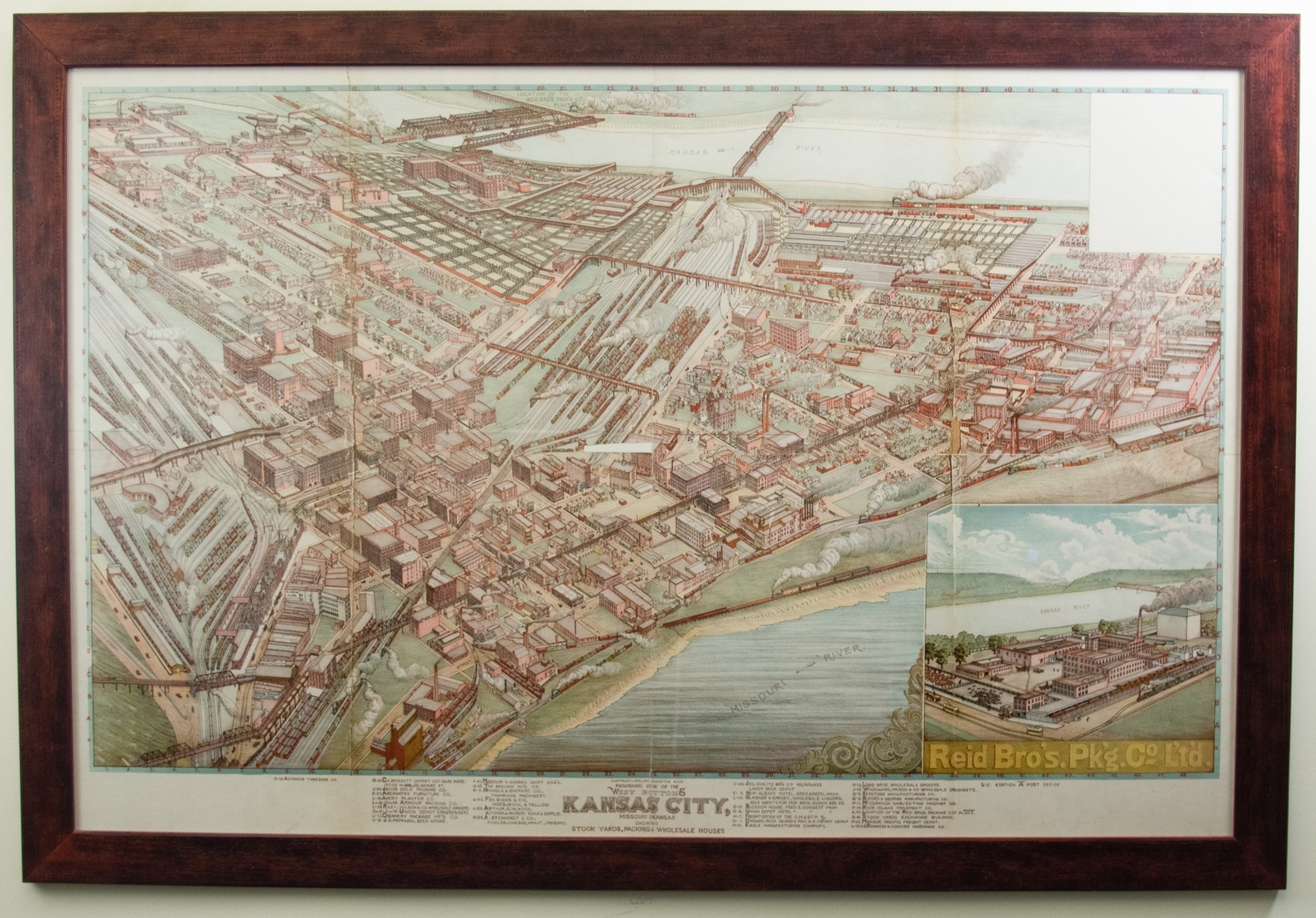 Panoramic View of the West Bottoms