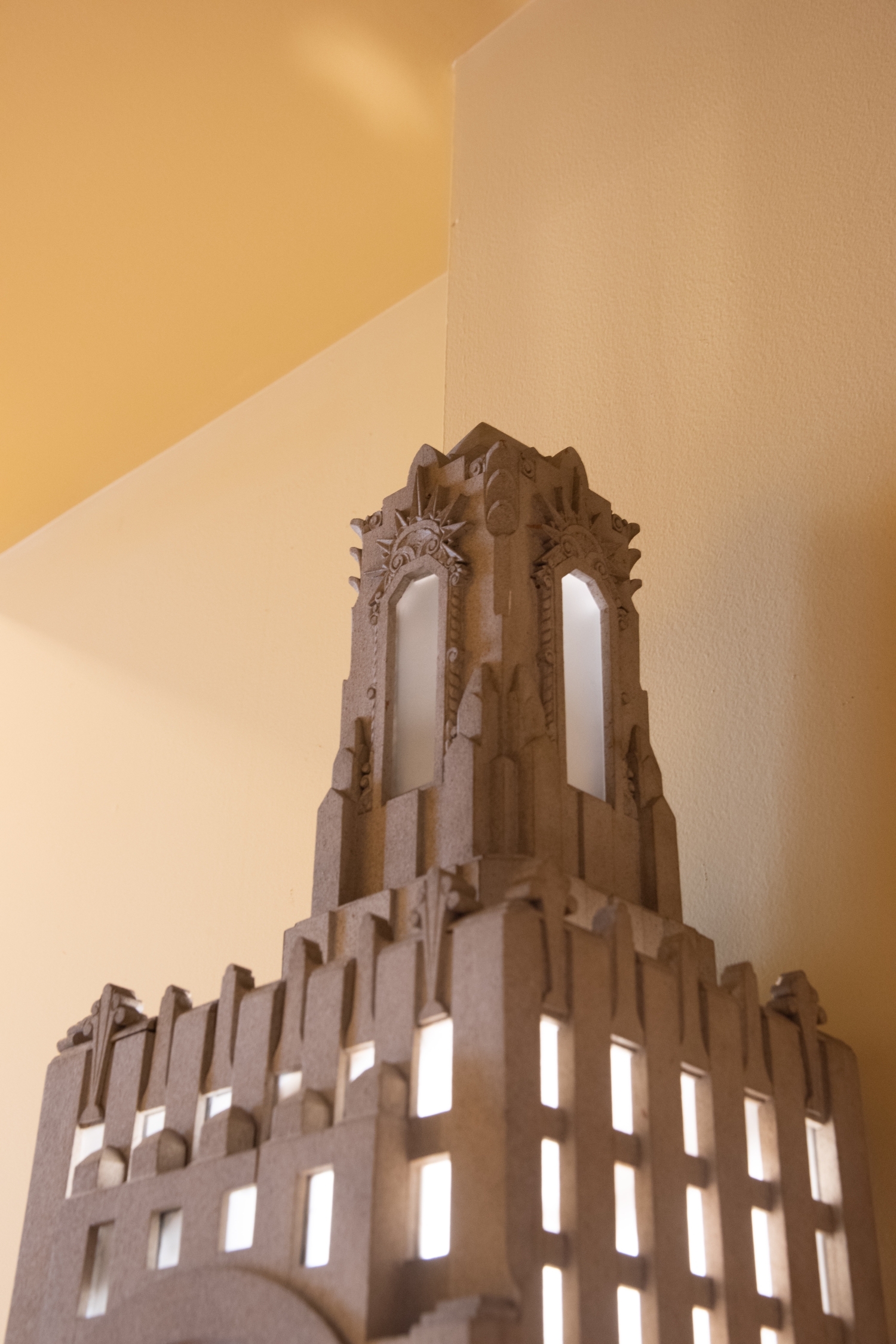 Power & Light Clock, detail