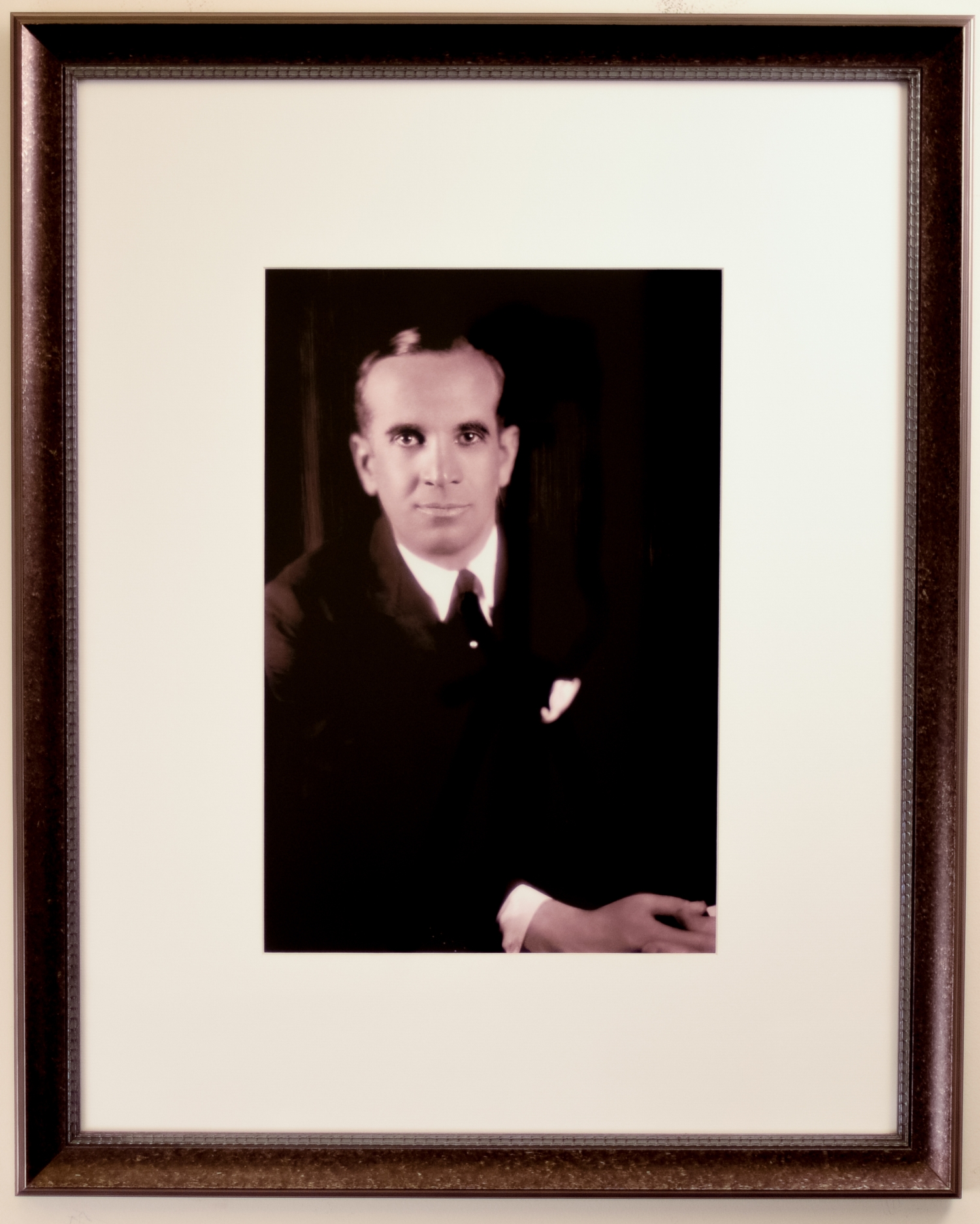 Portrait of Al Jolson with a Smile