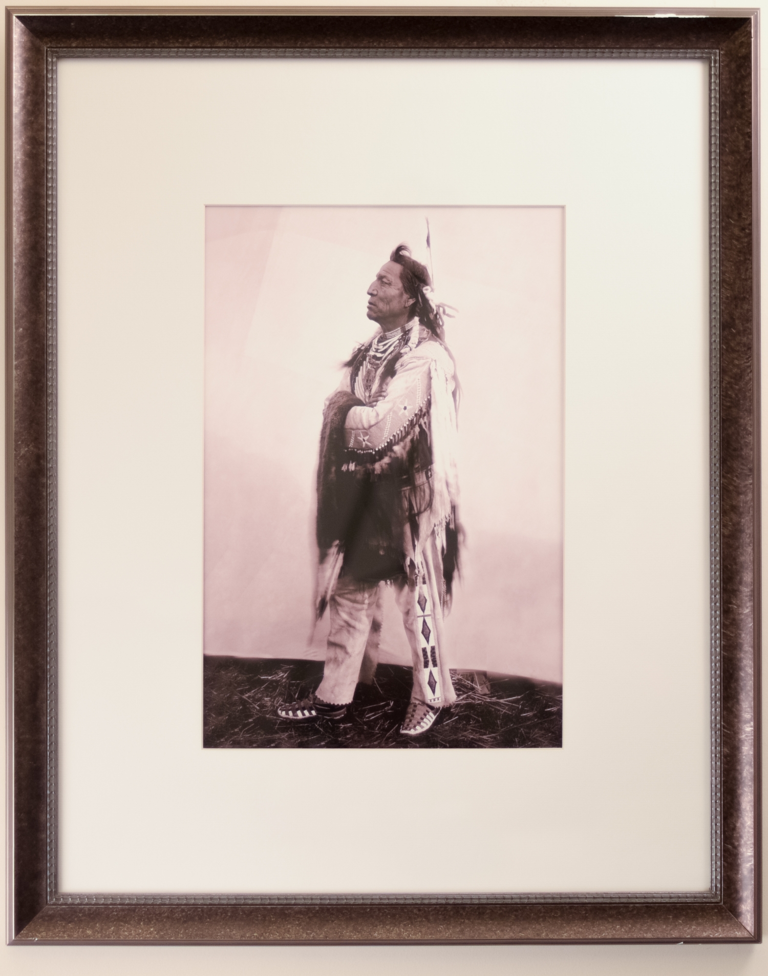 Portrait of Chief Two Guns White Calf