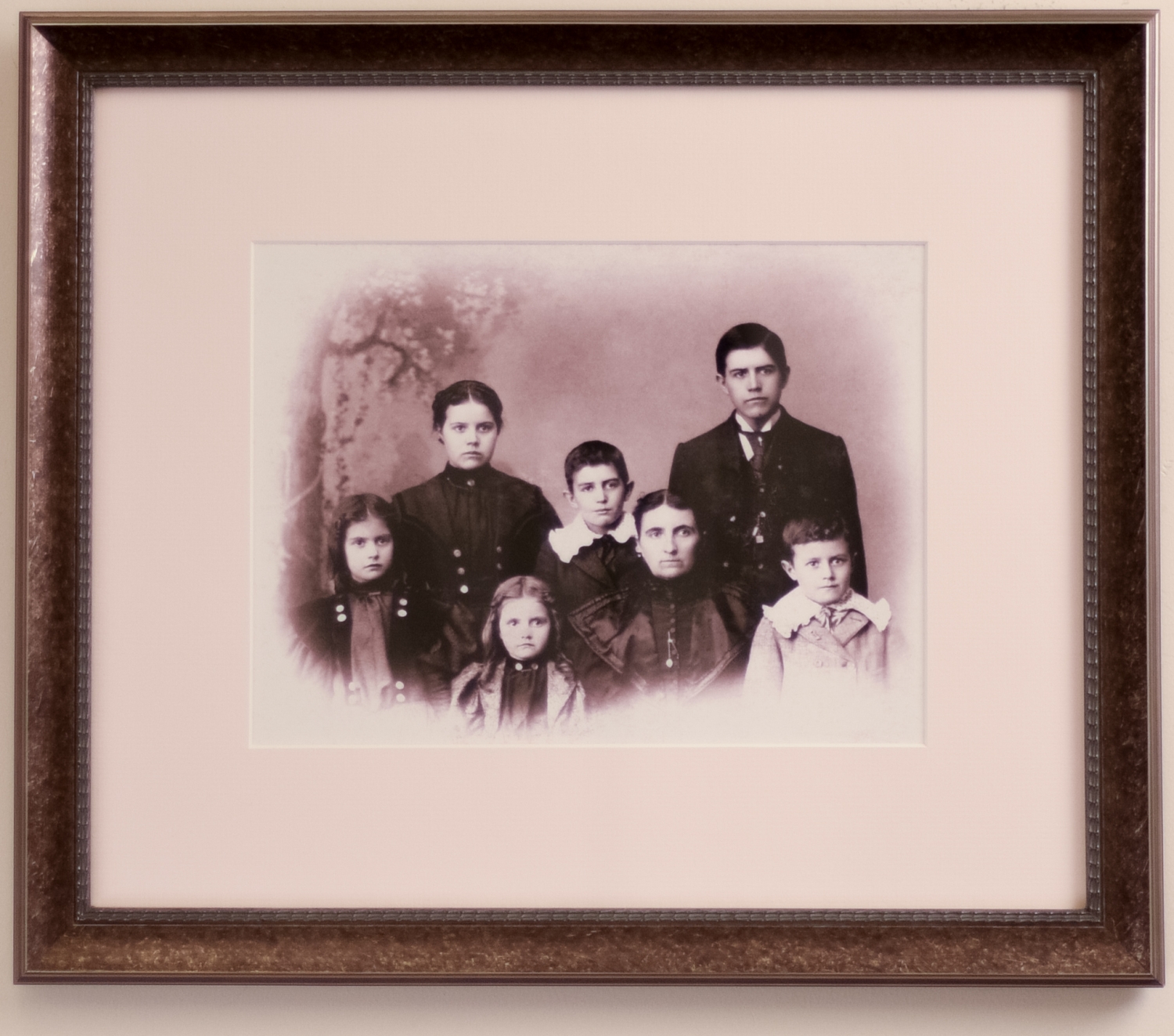 Portrait of Hixon Family, (II)