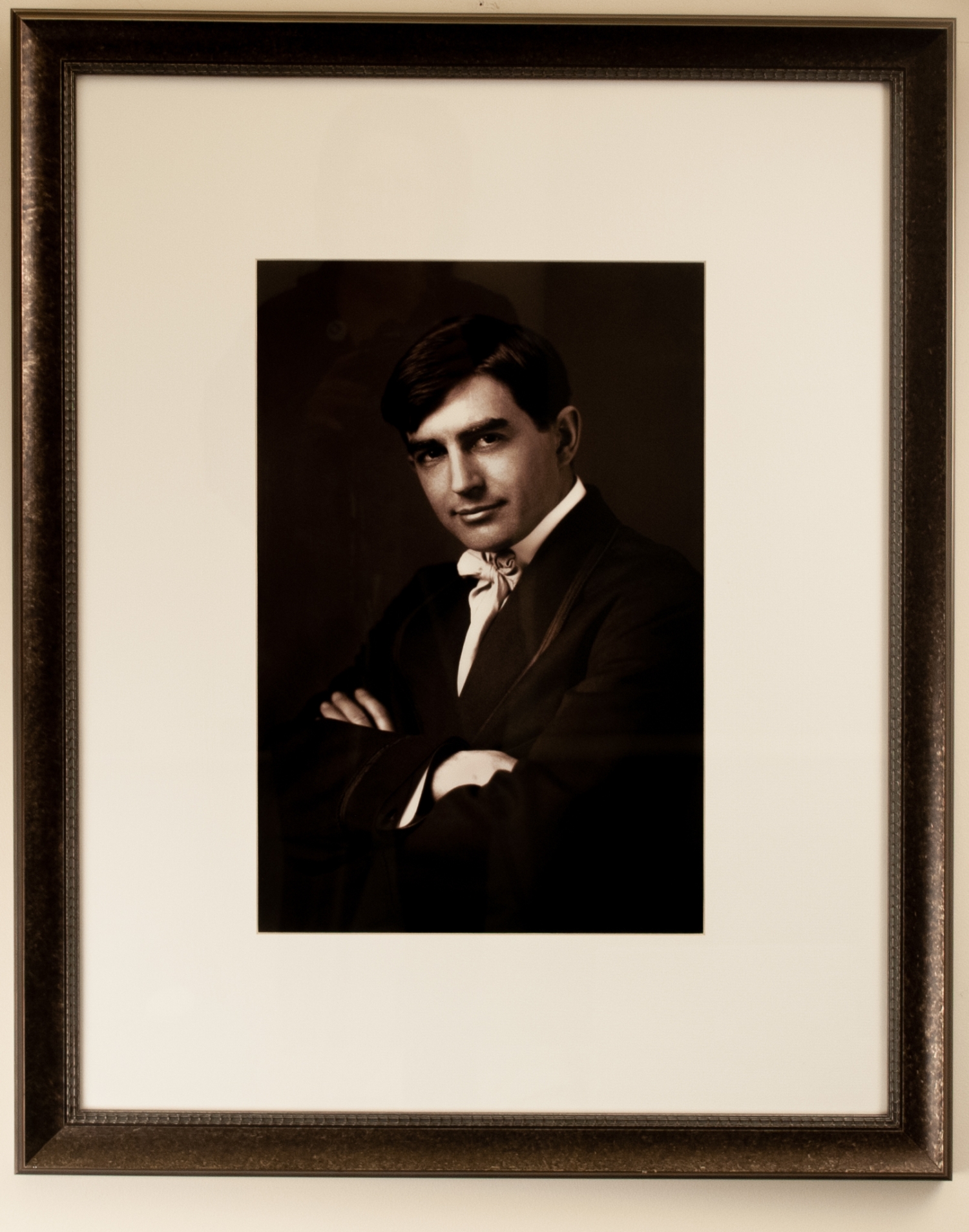 Portrait of Orval Hixon in his Younger Years