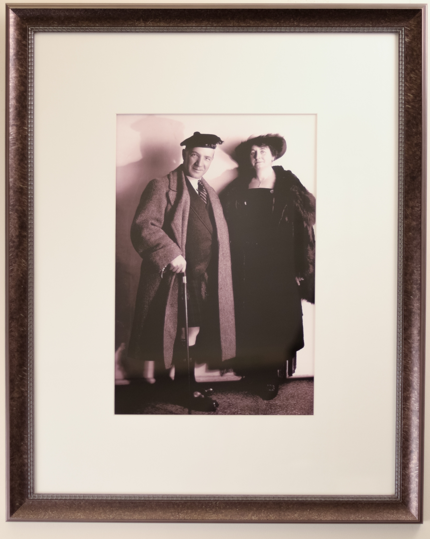 Portrait of Sir Harry Lauder and Wife