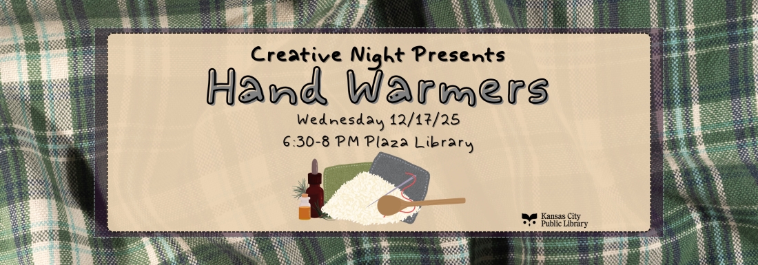 flannel blanket with illustration of handwarmers