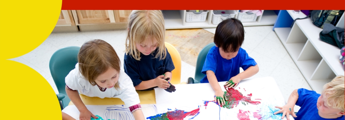 children doing crafts
