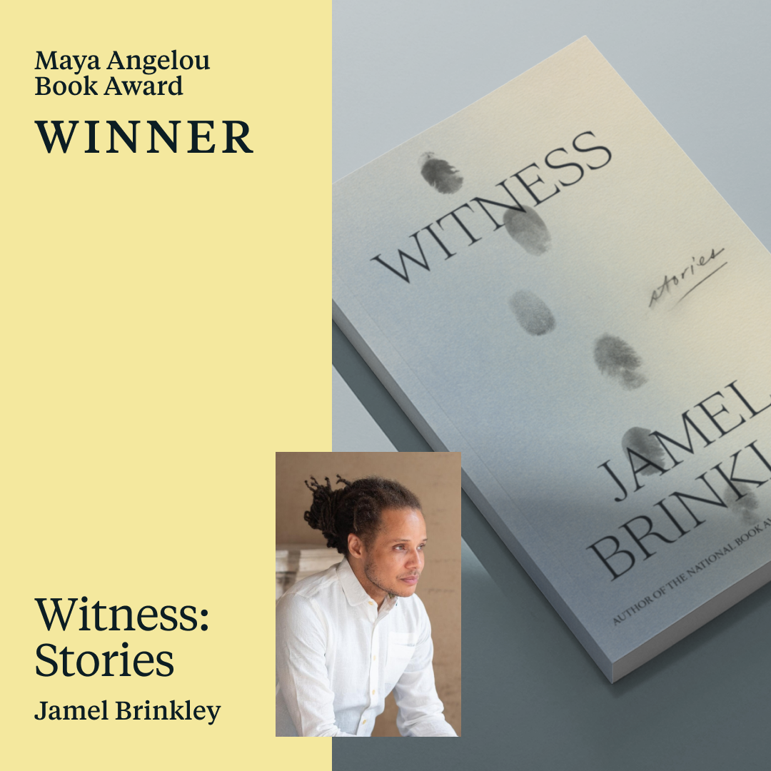 headshot of man and book cover