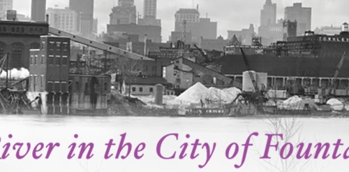 city skyline taken across river