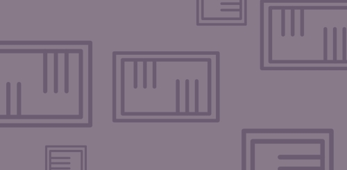 paper icons in random pattern