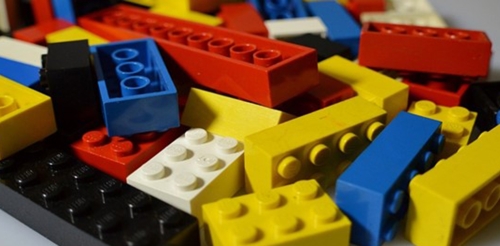 pile of LEGO bricks